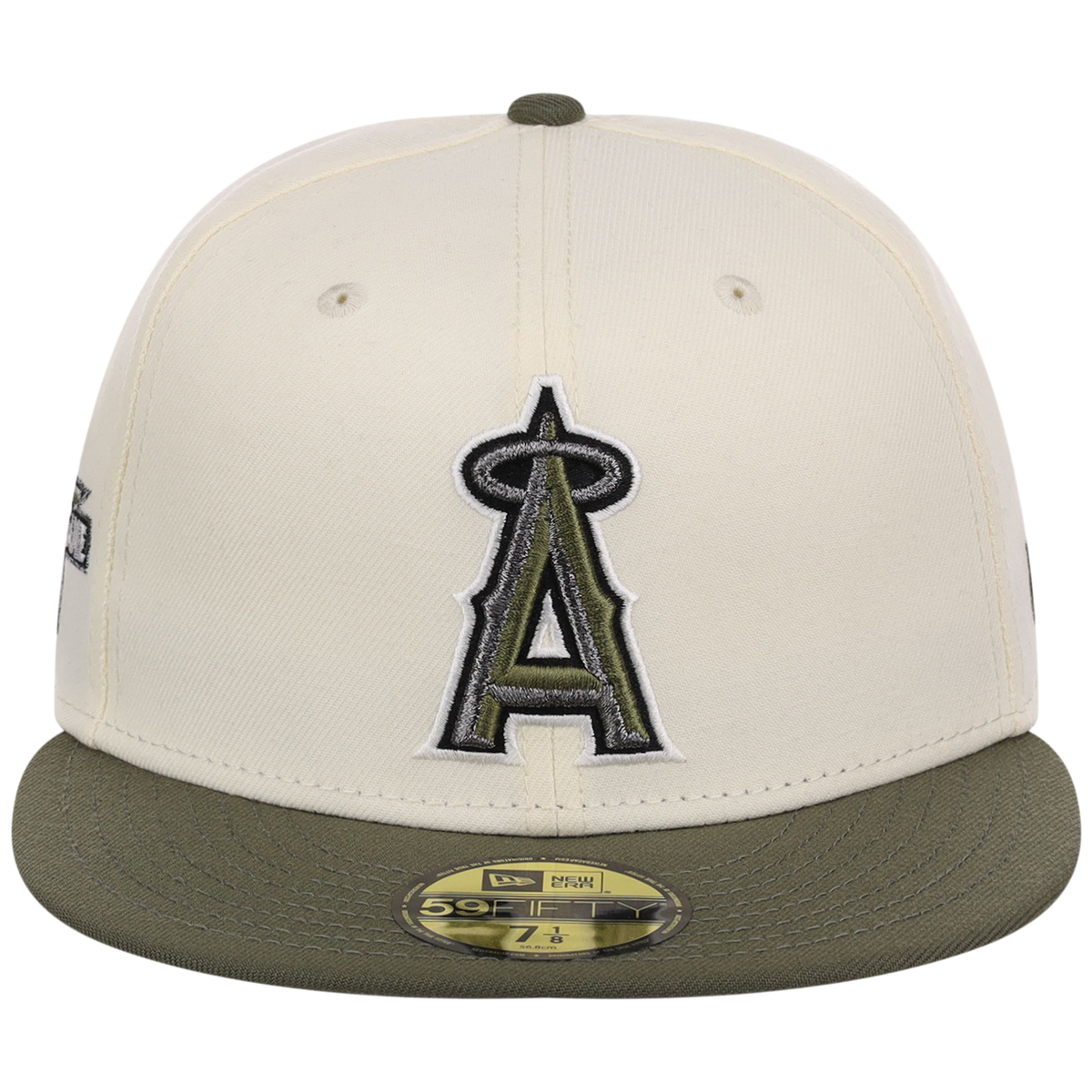 Los Angeles Angels MLB Chrome Olive New Era 59FIFTY