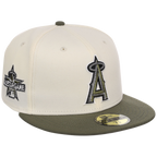 Los Angeles Angels MLB Chrome Olive New Era 59FIFTY