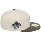 Los Angeles Angels MLB Chrome Olive New Era 59FIFTY
