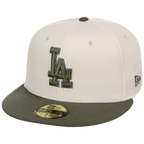 Los Angeles Dodgers MLB Chrome Olive New Era 59FIFTY