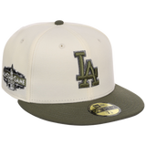 Los Angeles Dodgers MLB Chrome Olive New Era 59FIFTY
