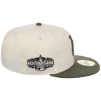Los Angeles Dodgers MLB Chrome Olive New Era 59FIFTY