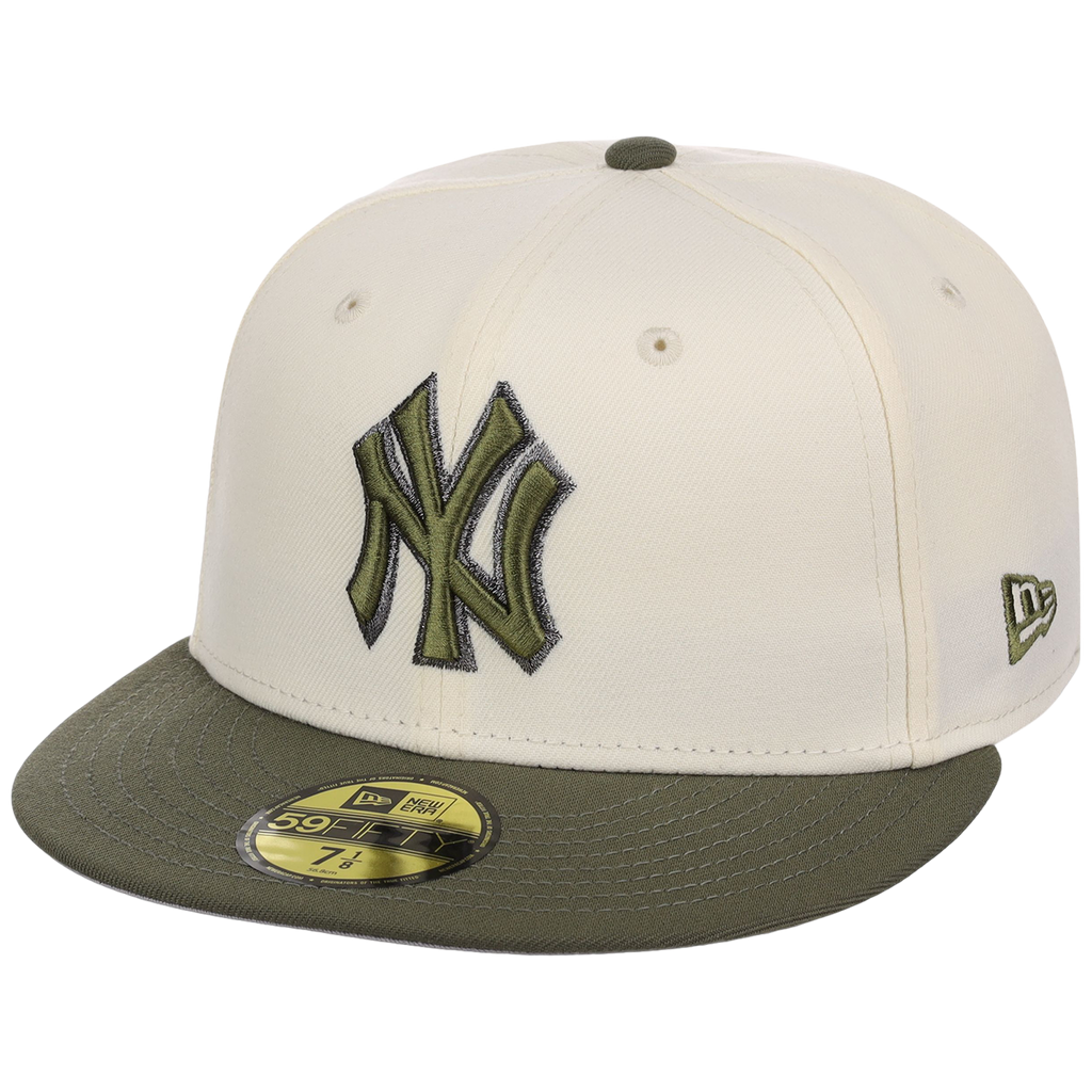 New York Yankees MLB Chrome Olive New Era 59FIFTY