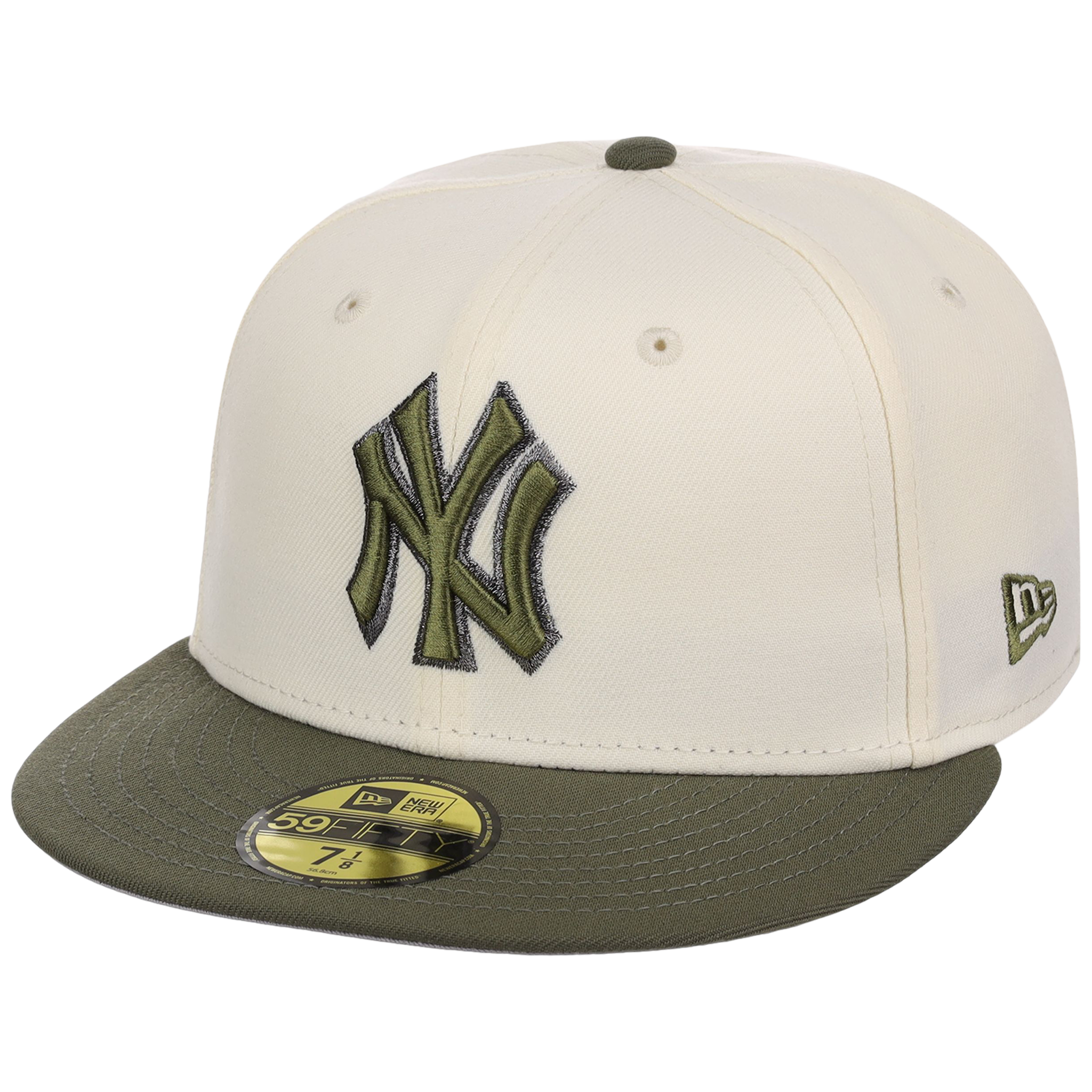 New York Yankees MLB Chrome Olive New Era 59FIFTY