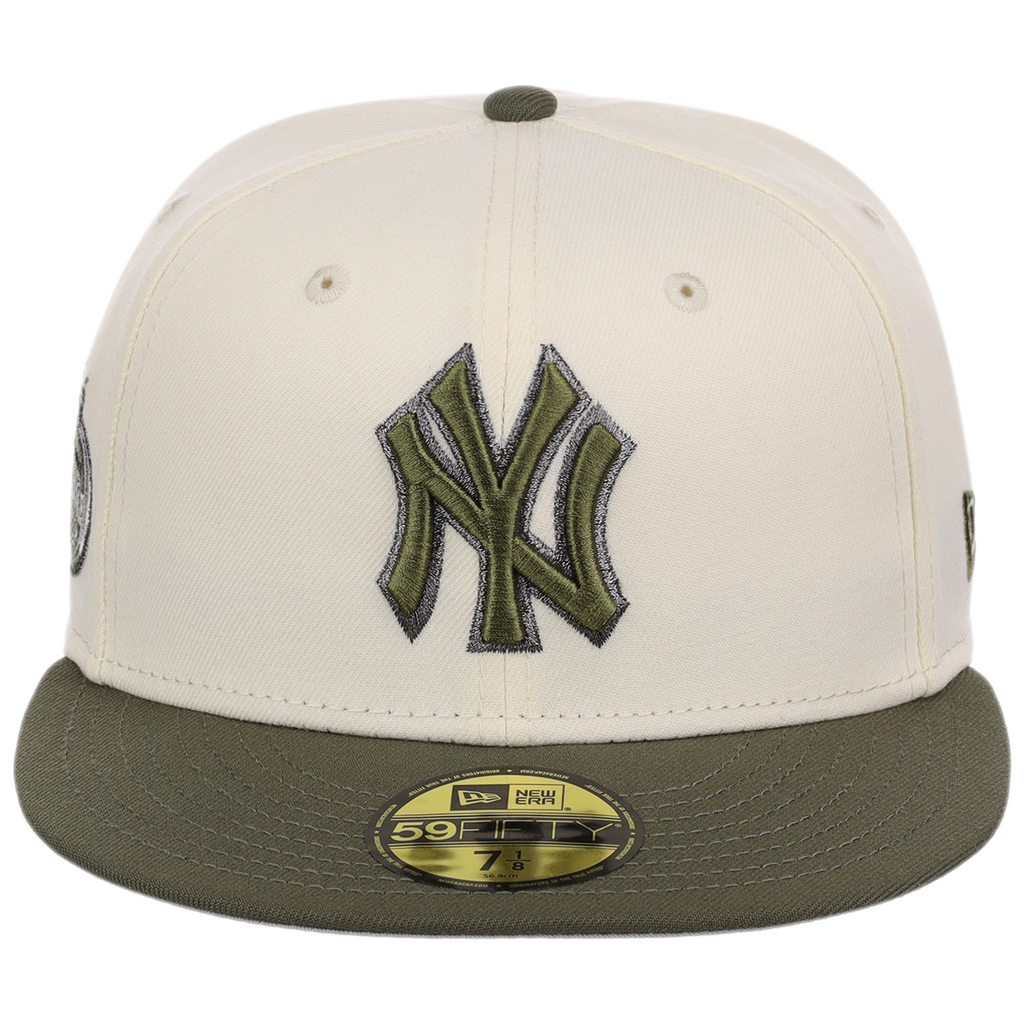 New York Yankees MLB Chrome Olive New Era 59FIFTY