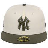 New York Yankees MLB Chrome Olive New Era 59FIFTY