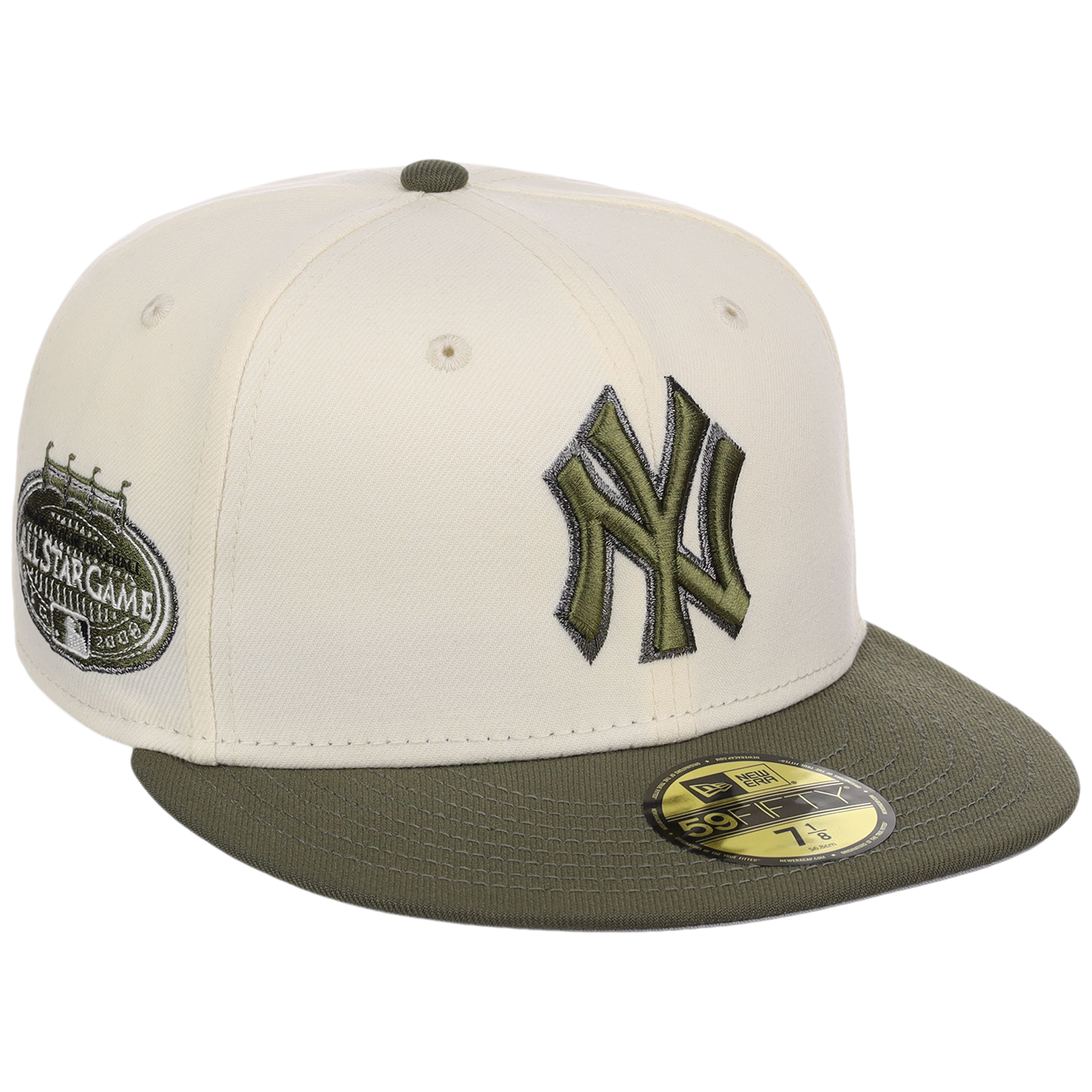 New York Yankees MLB Chrome Olive New Era 59FIFTY