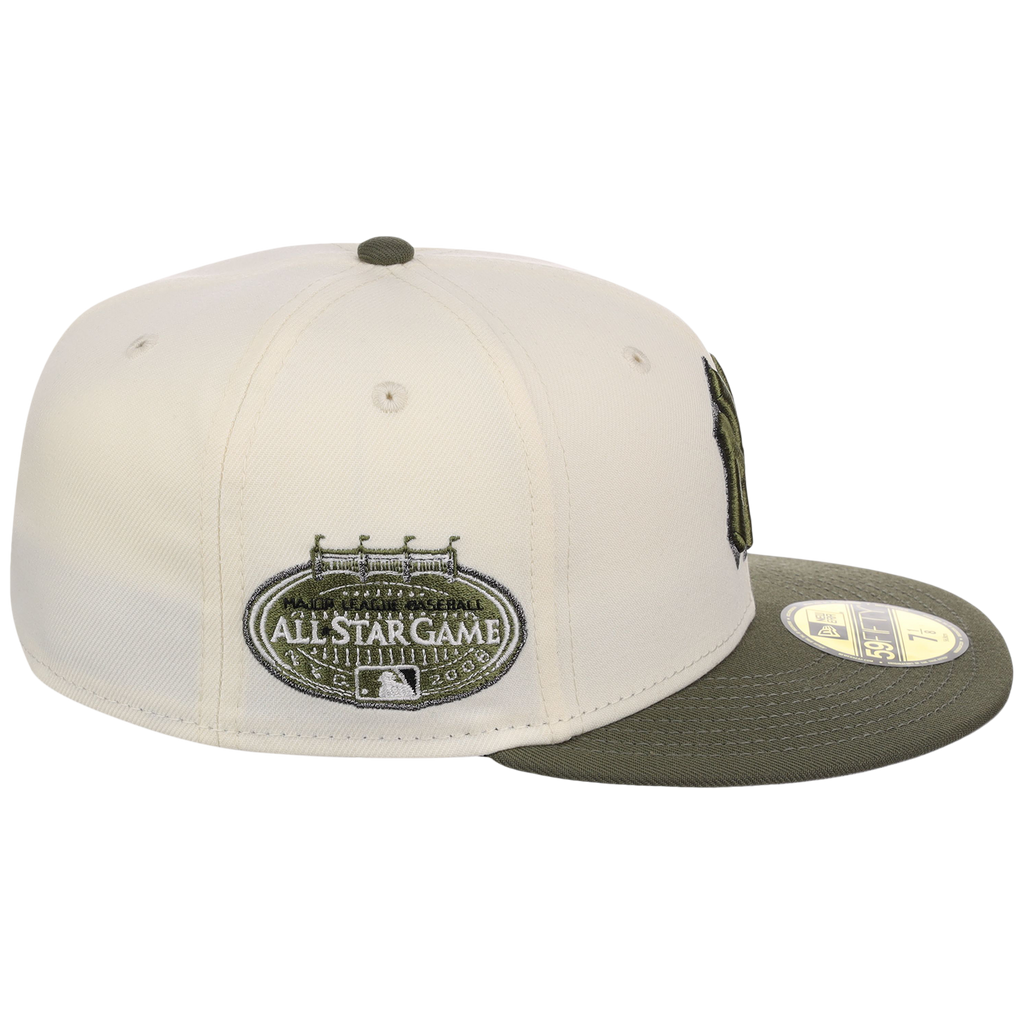 New York Yankees MLB Chrome Olive New Era 59FIFTY