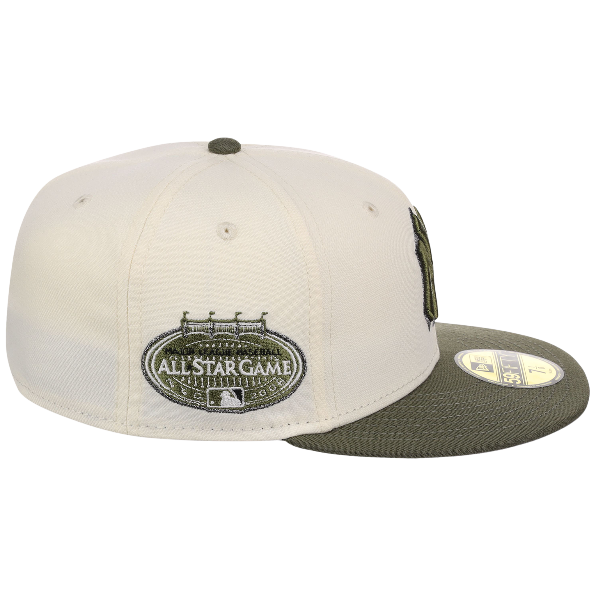 New York Yankees MLB Chrome Olive New Era 59FIFTY