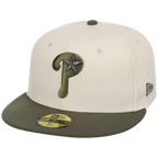 Philadelphia Phillies MLB Chrome Olive New Era 59FIFTY