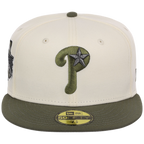 Philadelphia Phillies MLB Chrome Olive New Era 59FIFTY
