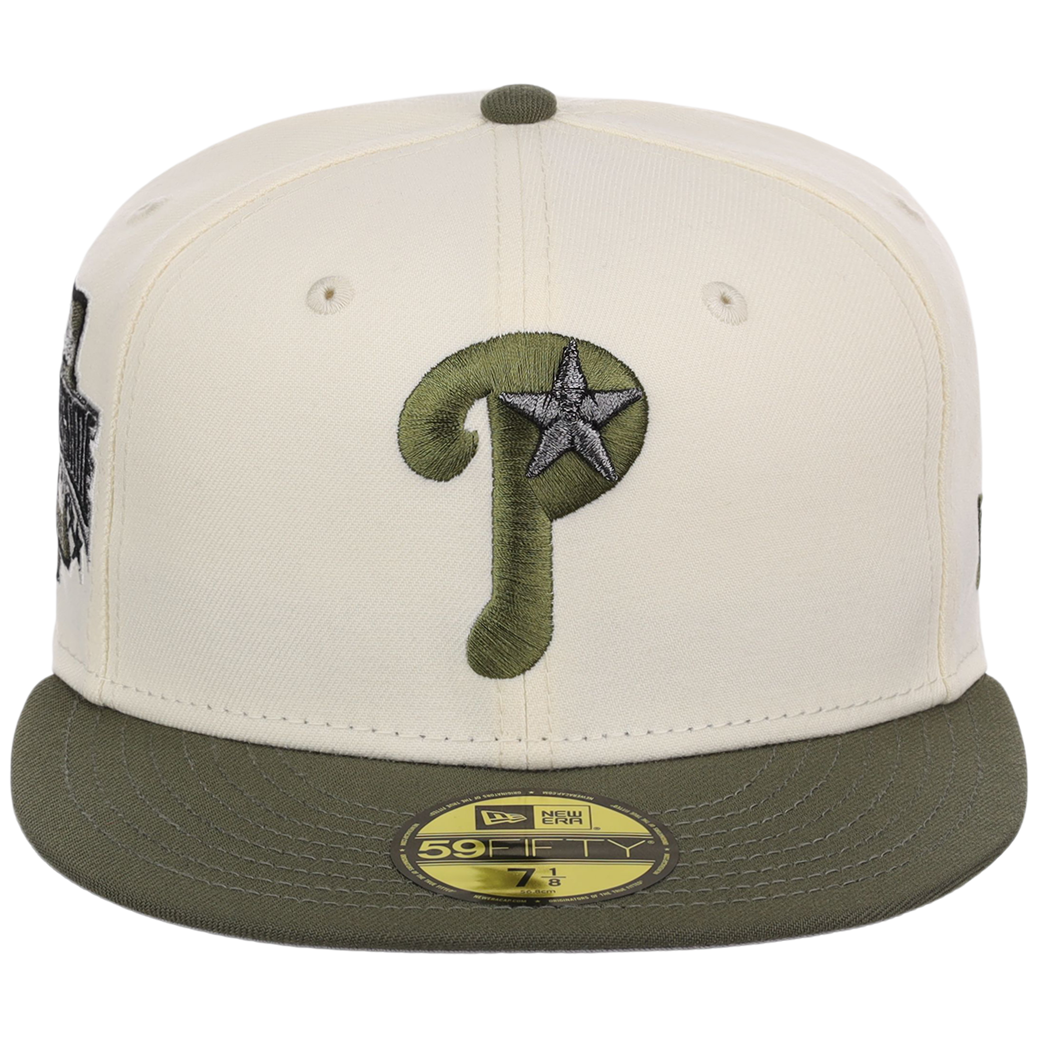 Philadelphia Phillies MLB Chrome Olive New Era 59FIFTY