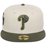 Philadelphia Phillies MLB Chrome Olive New Era 59FIFTY