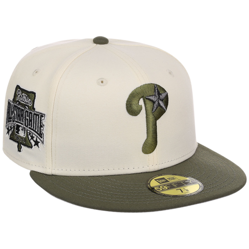 Philadelphia Phillies MLB Chrome Olive New Era 59FIFTY