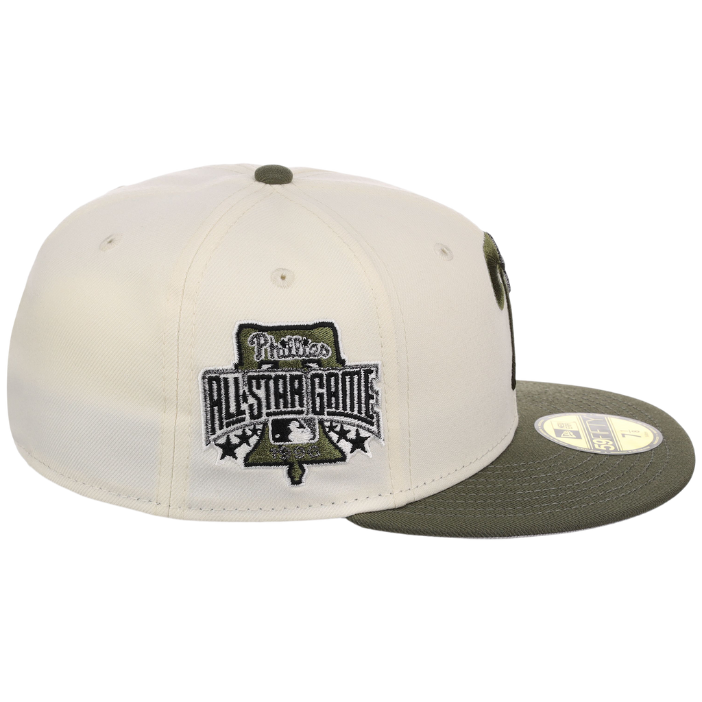 Philadelphia Phillies MLB Chrome Olive New Era 59FIFTY