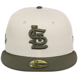 St. Louis Cardinals MLB Chrome Olive New Era 59FIFTY