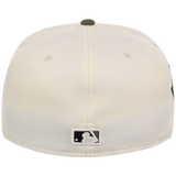 Texas Rangers MLB Chrome Olive New Era 59FIFTY