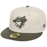 Toronto Blue Jays MLB Chrome Olive New Era 59FIFTY