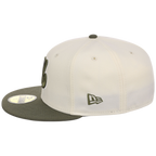 Montreal Expos MLB Chrome Olive New Era 59FIFTY