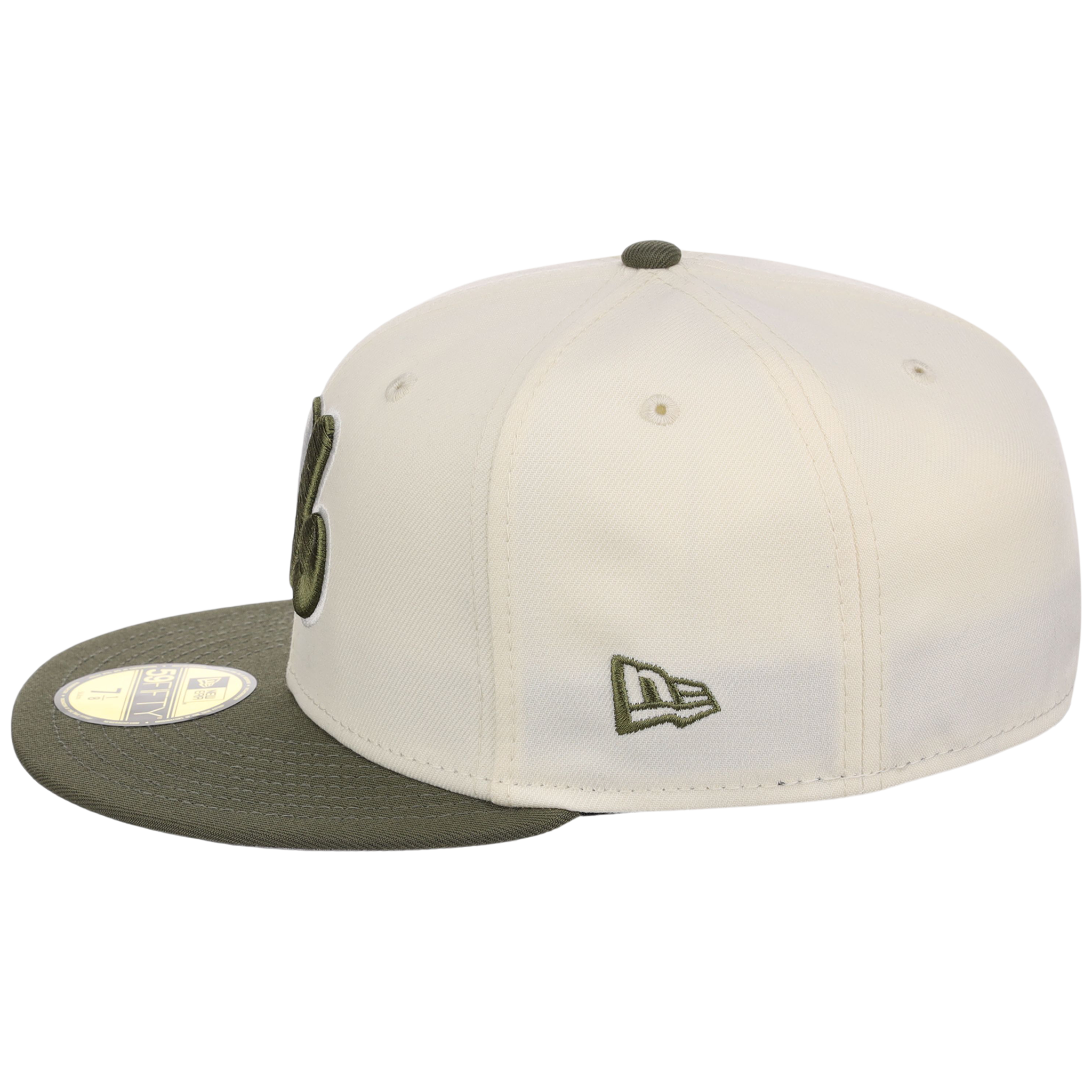 Montreal Expos MLB Chrome Olive New Era 59FIFTY