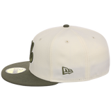 Montreal Expos MLB Chrome Olive New Era 59FIFTY