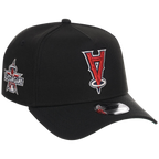 Anaheim Angels MLB Flipmode 2.0 Black Dome New Era 9FORTY A-Frame (Black/Black/Kelly Green)