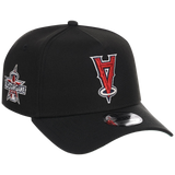 Anaheim Angels MLB Flipmode 2.0 Black Dome New Era 9FORTY A-Frame (Black/Black/Kelly Green)