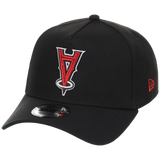 Anaheim Angels MLB Flipmode 2.0 Black Dome New Era 9FORTY A-Frame (Black/Black/Kelly Green)