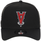 Anaheim Angels MLB Flipmode 2.0 Black Dome New Era 9FORTY A-Frame (Black/Black/Kelly Green)