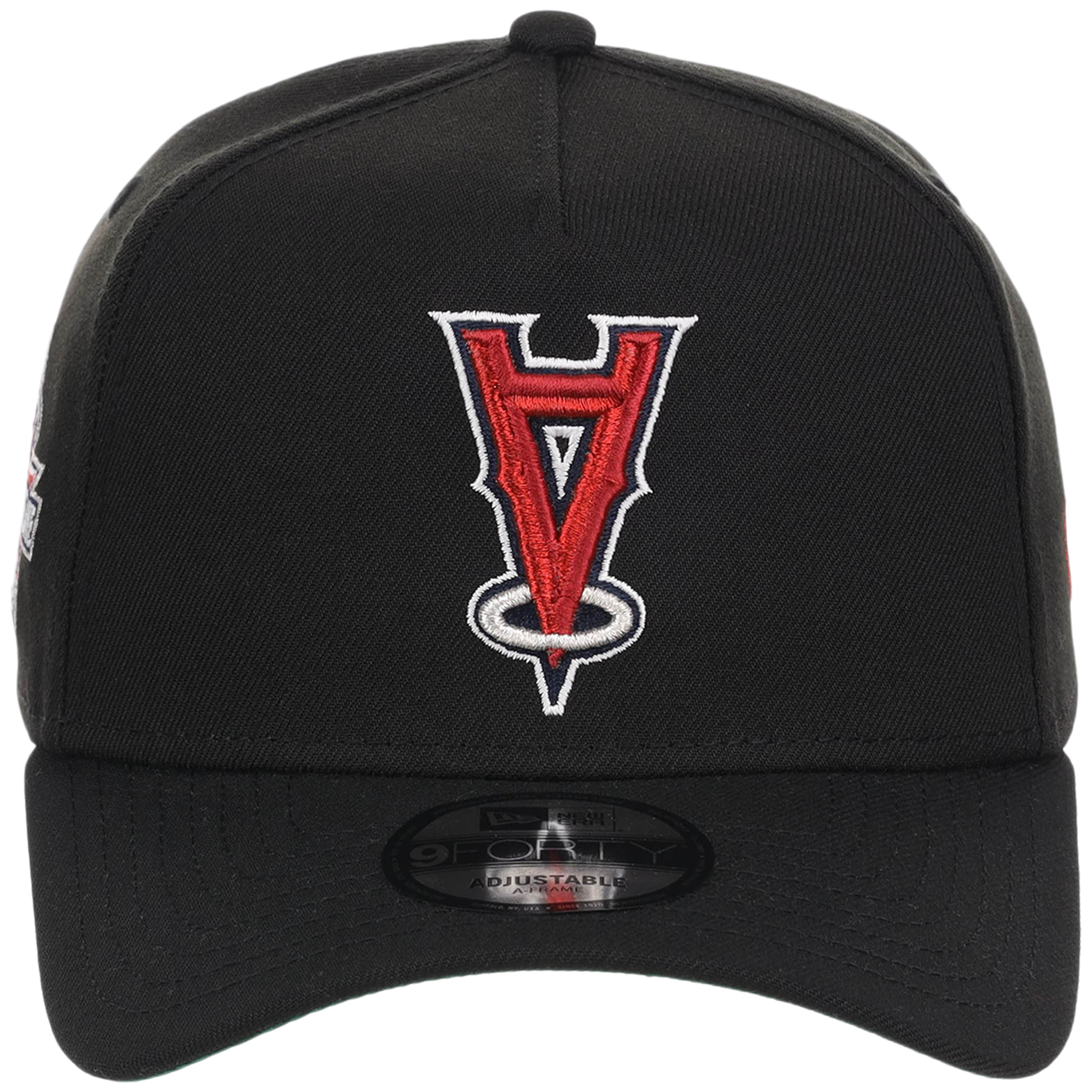 Anaheim Angels MLB Flipmode 2.0 Black Dome New Era 9FORTY A-Frame (Black/Black/Kelly Green)
