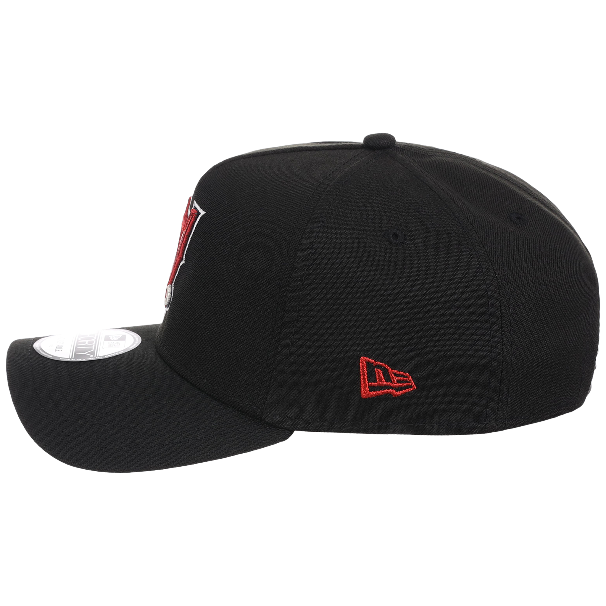 Anaheim Angels MLB Flipmode 2.0 Black Dome New Era 9FORTY A-Frame (Black/Black/Kelly Green)