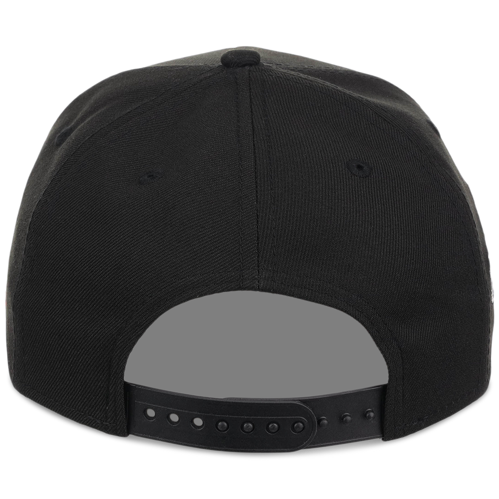 Anaheim Angels MLB Flipmode 2.0 Black Dome New Era 9FORTY A-Frame (Black/Black/Kelly Green)