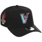 Arizona Diamondbacks MLB Flipmode 2.0 Black Dome New Era 9FORTY A-Frame (Black/Black/Kelly Green)