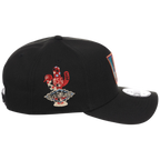 Arizona Diamondbacks MLB Flipmode 2.0 Black Dome New Era 9FORTY A-Frame (Black/Black/Kelly Green)