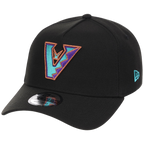Arizona Diamondbacks MLB Flipmode 2.0 Black Dome New Era 9FORTY A-Frame (Black/Black/Kelly Green)