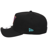 Arizona Diamondbacks MLB Flipmode 2.0 Black Dome New Era 9FORTY A-Frame (Black/Black/Kelly Green)