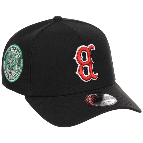 Boston Red Sox MLB Flipmode 2.0 Black Dome New Era 9FORTY A-Frame (Black/Black/Kelly Green)