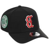 Boston Red Sox MLB Flipmode 2.0 Black Dome New Era 9FORTY A-Frame (Black/Black/Kelly Green)
