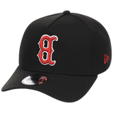 Boston Red Sox MLB Flipmode 2.0 Black Dome New Era 9FORTY A-Frame (Black/Black/Kelly Green)