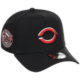 Cincinnati Reds MLB Flipmode 2.0 Black Dome New Era 9FORTY A-Frame (Black/Black/Kelly Green)