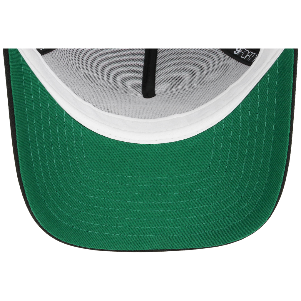 Cincinnati Reds MLB Flipmode 2.0 Black Dome New Era 9FORTY A-Frame (Black/Black/Kelly Green)