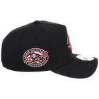 Cincinnati Reds MLB Flipmode 2.0 Black Dome New Era 9FORTY A-Frame (Black/Black/Kelly Green)