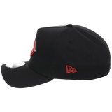 Cincinnati Reds MLB Flipmode 2.0 Black Dome New Era 9FORTY A-Frame (Black/Black/Kelly Green)