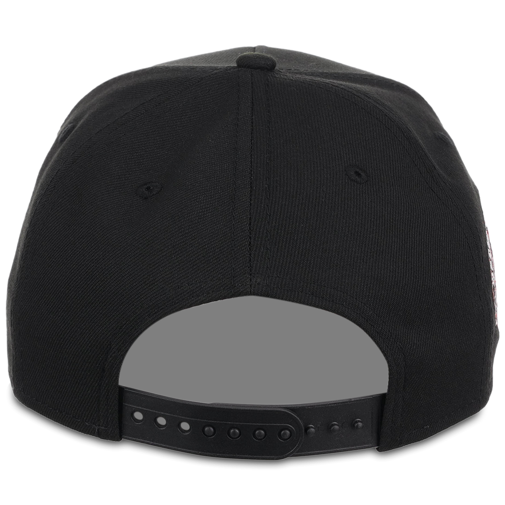 Cincinnati Reds MLB Flipmode 2.0 Black Dome New Era 9FORTY A-Frame (Black/Black/Kelly Green)