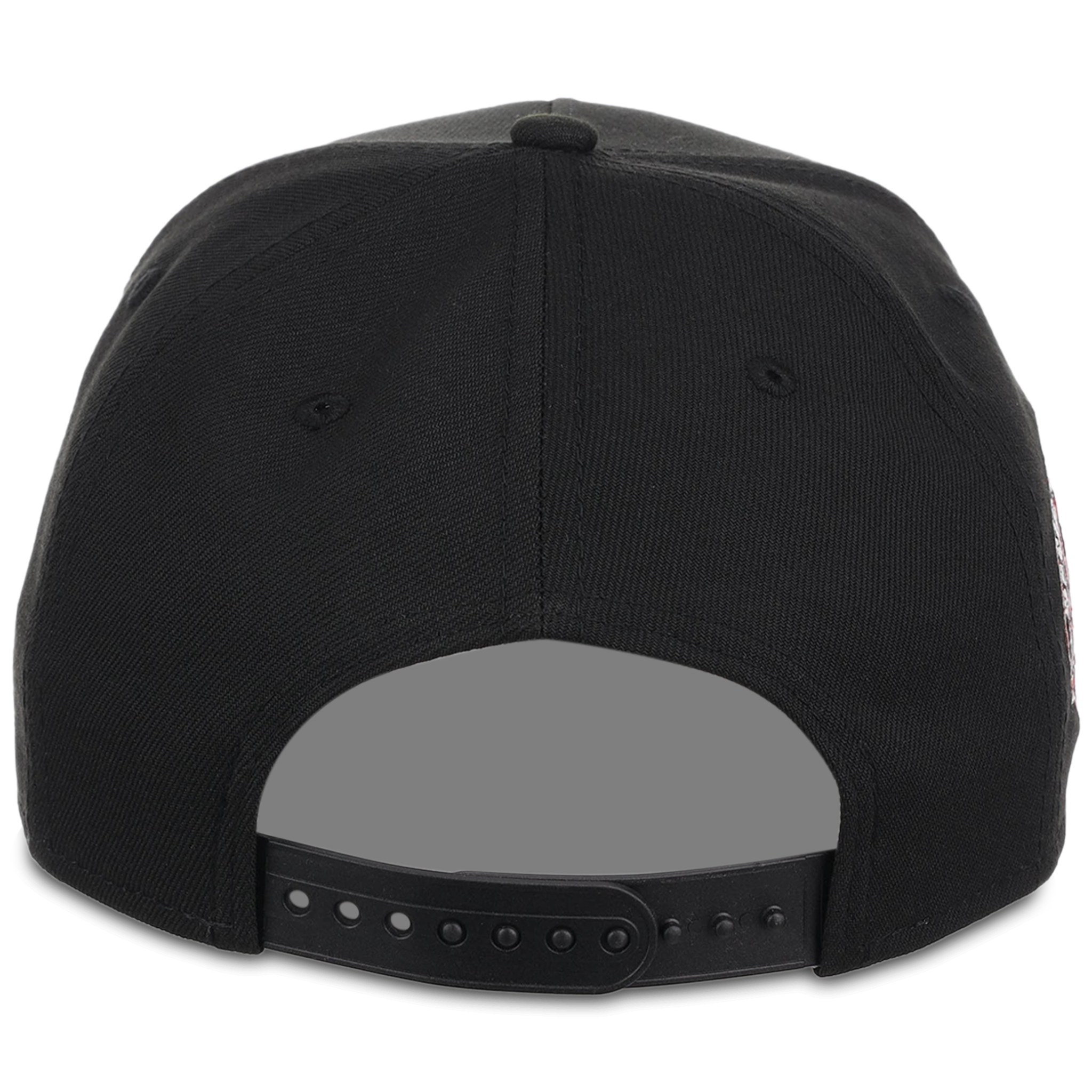 Cincinnati Reds MLB Flipmode 2.0 Black Dome New Era 9FORTY A-Frame (Black/Black/Kelly Green)