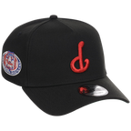 Philadelphia Phillies MLB Flipmode 2.0 Black Dome New Era 9FORTY A-Frame (Black/Black/Kelly Green)