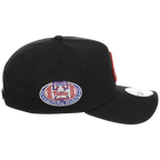 Philadelphia Phillies MLB Flipmode 2.0 Black Dome New Era 9FORTY A-Frame (Black/Black/Kelly Green)