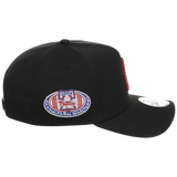 Philadelphia Phillies MLB Flipmode 2.0 Black Dome New Era 9FORTY A-Frame (Black/Black/Kelly Green)