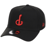 Philadelphia Phillies MLB Flipmode 2.0 Black Dome New Era 9FORTY A-Frame (Black/Black/Kelly Green)