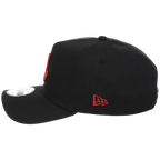 Philadelphia Phillies MLB Flipmode 2.0 Black Dome New Era 9FORTY A-Frame (Black/Black/Kelly Green)